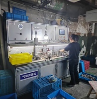 Machine de test de fuite pour robinets, équipement de détection de fuites d'air et d'eau pour la fabrication de robinets sanitaires