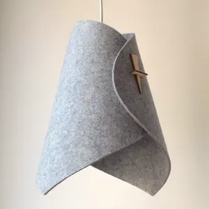 DIY LampShade Art Deco Lamp Shade Felt Lamp Shades Modern Lamp Cover Holder
