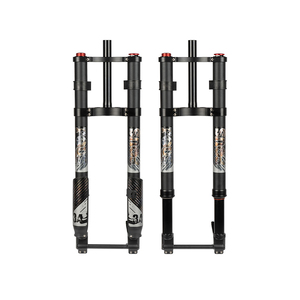 <span class=keywords><strong>Fourche</strong></span> inversée à double épaule pour descente de <span class=keywords><strong>20</strong></span> <span class=keywords><strong>pouces</strong></span>, tube de direction droit 15 * 135 mm, <span class=keywords><strong>fourche</strong></span> de vélo - Product Image 1