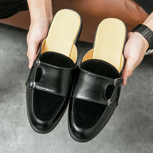 Mocasines de vestir para hombre, tipo slip-on, con aumento de altura, de PU sólido, tallas 38-44, mocasines de verano para hombre - Product Image 3