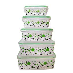 Choice Fun Kitchen Storage Cajas de almuerzo selladas Refrigerador Caja de almacenamiento con conservación de alimentos Cocina Acabado Tanque de almacenamiento - Product Image 5