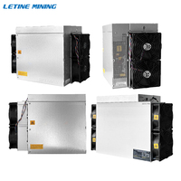 Le plus bas Antminer T21 190Th 180Th 3610W Antminer T21 BTC Machine minière SHA-256 algorithme Bitcoin Miner T21 S21 + S21 Pro S21 XP