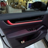 Lámpara de Ambiente LED para Porsche Cayenne 2024+, Accesorios para Auto, Iluminación Interior, Cubierta Luminosa, Luz Ambiental