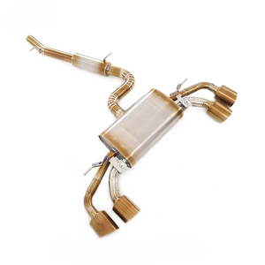 Auto-Sound Elektrischer Catback für <span class=keywords><strong>VW</strong></span> <span class=keywords><strong>GOLF</strong></span> 7/7.5 MK7/MK7.5 <span class=keywords><strong>GTI</strong></span> 2.0T 2014-2020 Edelstahl-Schalldämpfer Auspuffanlage mit Schwarzen Endrohren - Product Image 5