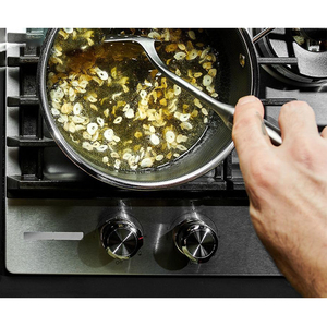 Juego de Ollas y Sartenes de Alta Calidad, Estilo Moderno, con Tapas de Vidrio, Acero Inoxidable Triple - Product Image 4