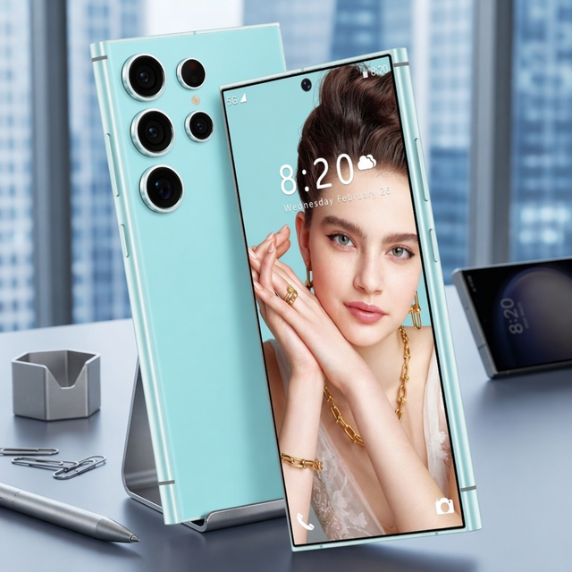 Original S24 Ultra Gaming AI 7.3-Inch HD Screen Mobile Phone Face Recognition Beauty 108MP PhoneCDMA Cellular French