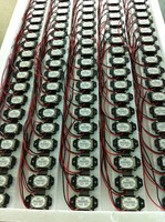 Buzzer mécanique solaire anti-parasites de 23 mm 450 Hz carré pour extérieur 1,2 1,5 3V 6V 9V 12V, répulsif contre les rats, fil de plomb, alarme de sécurité active