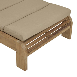 Lettini Prendisole in Legno di Teak per Piscina, Spiaggia, Hotel, Giardino, Cortile, Villa, Resort - Arredamento da Esterno in Teak - <span class=keywords><strong>Meva</strong></span> - Product Image 6