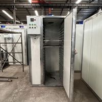 Nouveau déshydrateur alimentaire à petite échelle en acier inoxydable 2 doubles portes noix graines séchoir à haricots Machine 20 plateaux