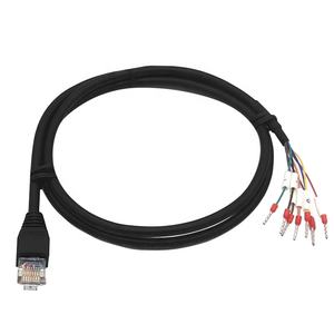Cabo de Rede <span class=keywords><strong>RJ45</strong></span> para Terminal RS485, Cabo de Porta de Rede com 8 Fios, Conversor de Frequência com Cabeça de Cristal, Cabo de Rede com Porta 232 - Product Image 6