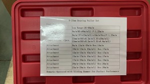 Universal 10pcs Praktischer Lager abzieher Werkzeug zum Entfernen von Motorrad lagern Abzieher mit Box Motorrad Innen lager Abzieher Kits - Product Image 4