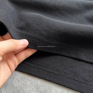 Vente en gros de printemps Fabricant de t-shirts Boxy Streetwear T-shirt imprimé surdimensionné Polos à boutons en coton personnalisés pour hommes - Product Image 5