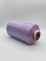 Fil chenille bicolore 100% nylon DTY haute ténacité pour tricot à la main, couture, tissage - Motif teint