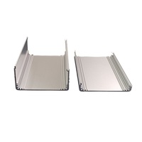 Dapat disesuaikan 90*59 Mini PC kotak kontrol aluminium Aloi casing baterai penutup elektronik IP54 nilai berat ringan tahan lama