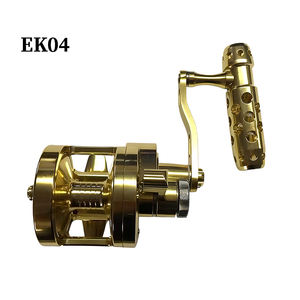 Reel Casting Kapal Laut Logam Penuh, Kecepatan Tunggal/Ganda, Daya Tarik Maksimum 18kg 20kg 25kg, untuk Memancing GT - Product Image 6