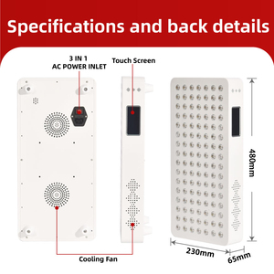 Dispositivo Professionale OEM a Infrarossi Vicini per Terapia PDT, Pannello LED Intelligente per Terapia a Luce Rossa per Tutto il Corpo - Product Image 5