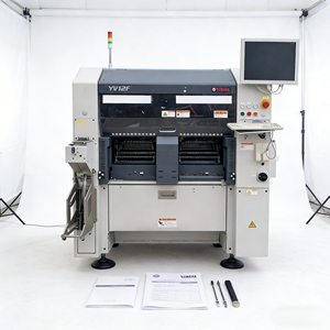 Montadora de Componentes Ys12 Usada y Confiable, Producción SMT Continua y Ensamblaje de PCB, Producción de PCB de Volumen Medio - Product Image 6