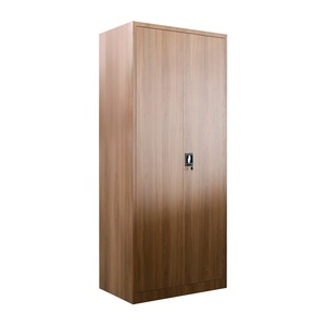 Modern Steel Wardrobe Clothes Cabinet <b>Bedroom</b> <b>Swing</b> 2 Door Locker Hanging Space Saving Durable Hospital & Gym Use - Product Image 2