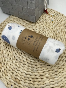 Protège-matelas en gaze double couche 100% coton toutes saisons APPLOTS <span class=keywords><strong>pour</strong></span> <span class=keywords><strong>lit</strong></span> d'enfant et <span class=keywords><strong>maternelle</strong></span> - Product Image 1