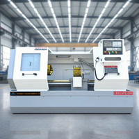 Torno CNC de Metal con Sistema de Control GSK, Cama Plana CK6150, 1000-1500 mm