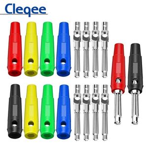 Cleqee <span class=keywords><strong>P3008</strong></span> 4mm Prise banane à courant élevé en cuivre Prise banane Jack pour haut-parleur Amplificateur Sondes de test - Product Image 3
