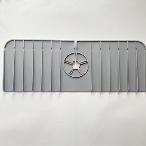 Tappetino per rubinetto per lavello in Silicone all'ingrosso personalizzato caldo per spruzzi di cucina 120g protezione multifunzione dietro vassoio per sapone Backsplash silicone - Product Image 6
