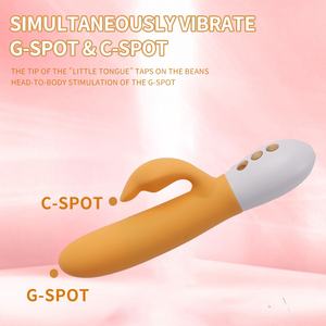 Wiederauf ladbarer Silikon vibrator, weiblicher Mastur bator, wasserdichter Kaninchen vibrator - Product Image 3