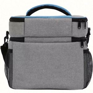 Custom Waterproof Soft Thermal Insulated Beach Picnic Wine Beer Breastmilk <b>Lunch</b> Ice Food Cooler Travel <b>Tote</b> Shoulder <b>Bag</b> Logo - Product Image 2