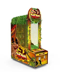 Desain Baru T-rex War Shooting Ball Game Coin Operated Ticket Redemption Clawn Machine