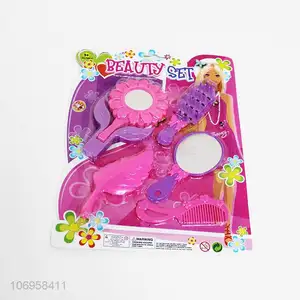 Kit di Accessori di modo della ragazza Make-up Set Salone di Bellezza Styling Giocattolo - Product Image 1