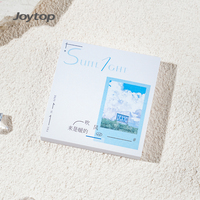 Joytop Blocs-notes adhésifs écologiques en PET et papier, motifs de dessins animés, fournitures scolaires, vente en gros, essentiels pour le journaling, blocs-mémo esthétiques, cadeau, OEM