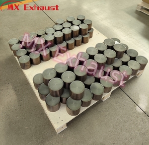 Premium kalite egzoz susturucu katalitik konvertör Euro <span class=keywords><strong>2</strong></span>/<span class=keywords><strong>3</strong></span>/4/5/6 petek Metal metalik katalizör - Product Image 5