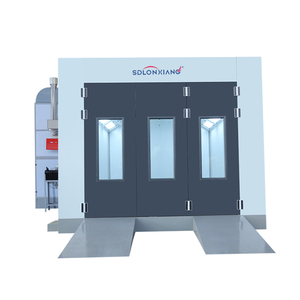 Cabine de peinture diesel certifiée CE avec éclairage <span class=keywords><strong>LED</strong></span> et filtres environnementaux à 3 étapes pour ateliers de carrosserie automobile - Product Image 4