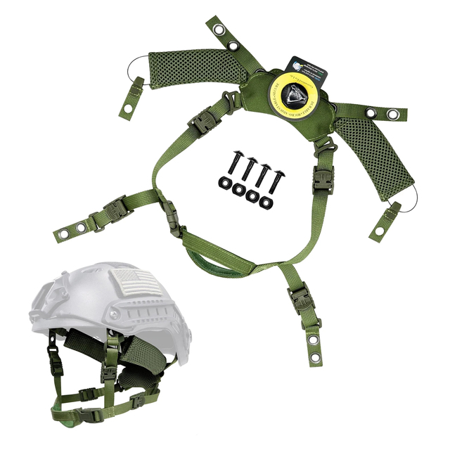 Adjustable Dial Suspension System Chin Strap Helmet Accessories for Fast for MICH for Wendy Helmet