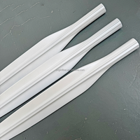 Baril de pêche sous-marine 900 mm en fibre de carbone 100 %, finition blanc nacré, pour la pêche marine