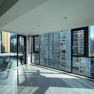 หน้าต่างกระจกเคลือบอลูมิเนียมพรีเมี่ยมพร้อมการป้องกันรังสียูวี-หน้าต่างการติดตั้งวิลล่าสุดหรู - Product Image 3