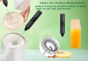 Mezclador de café de mano de alta calidad, el mejor vendedor, Espumador de leche eléctrico para Cocina