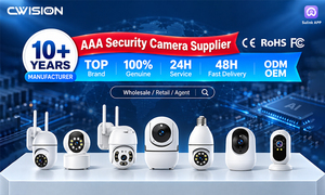 OEM Wifi Fisheye Wireless <strong>Security</strong> <strong>Camera</strong> Indoor PTZ CMOS Sensor Pan Tilt Unit Night Vision Audio SD Card <strong>Light</strong> Bulb Home <strong>Camera</strong> - Product Image 4