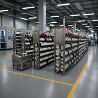 Estantería Antiestática ESD I.T.T para Almacén Inteligente, para Materiales Electrónicos, Almacenamiento de Bandejas SMT Controladas por PLC, Capacidad de 80 kg, 1 Año de Garantía