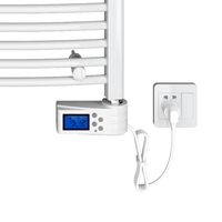 Toallero Eléctrico de Pared de Alta Calidad para Uso Doméstico, con Tubo Curvo