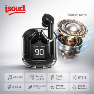 سماعات أذن لاسلكية Air 31 TWS مع خاصية إلغاء الضوضاء النشط والبيئي، معتمدة من CE وRoHS وBSCI، مقاومة للماء IPX4، تقنية البلوتوث 5.3، توصيل DDP - Product Image 2