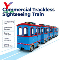 Train sans rails, manège pour enfants en intérieur et en extérieur, train touristique pour centres commerciaux et sites touristiques, certifié CE IAAPA