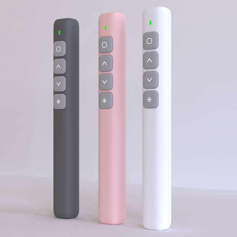 2.4Ghz Wireless USB Presentazione di PowerPoint PPT Telecomando Puntatore Laser Clicker Penna Del laser di Vibrazione