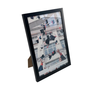 Cadres <span class=keywords><strong>photo</strong></span> en bois à taille personnalisée <span class=keywords><strong>Cadre</strong></span> <span class=keywords><strong>photo</strong></span> suspendu noir or et blanc A4 A3 5x7 6x8 8x10 11x14in Cadres <span class=keywords><strong>photo</strong></span> - Product Image 4