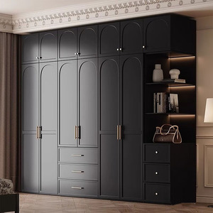 Armoire vintage en chêne français massif, grande capacité de rangement, pour hôtel et maison - Product Image 2