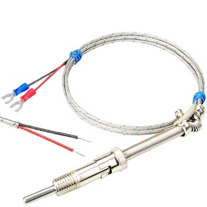Capteur de température de ressort de presse de thermocouple à vis de Type <span class=keywords><strong>J</strong></span> K <span class=keywords><strong>KJ</strong></span> E PT100 machine de moulage par injection à baïonnette à ressort de compression - Product Image 2