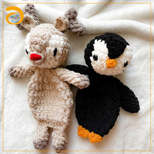 Recién llegado, muñecas musulmanas de ganchillo hechas a mano, <span class=keywords><strong>muñeca</strong></span> de Animal de ganchillo, <span class=keywords><strong>muñeca</strong></span> de punto súper suave - Product Image 4