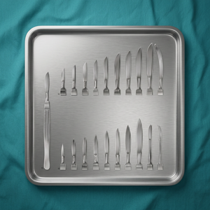 Bisturís Quirúrgicos Tenotomos de Acero Inoxidable, Instrumentos Microquirúrgicos Manuales, Cuchillo para Tendones, Herramientas de Cirugía Oftálmica y ORL, CE - Product Image 2