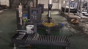 Machine de presse de <span class=keywords><strong>panier</strong></span> de fleur de baril de tambour en acier | Équipement de capsulage/scellage rotatif industriel pour peinture/produit <span class=keywords><strong>chimique</strong></span>/alimentaire - Product Image 5