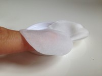 Lingettes écologiques pour le soin des ongles, rondes, en coton, sans acétone, pour enlever le vernis à ongles